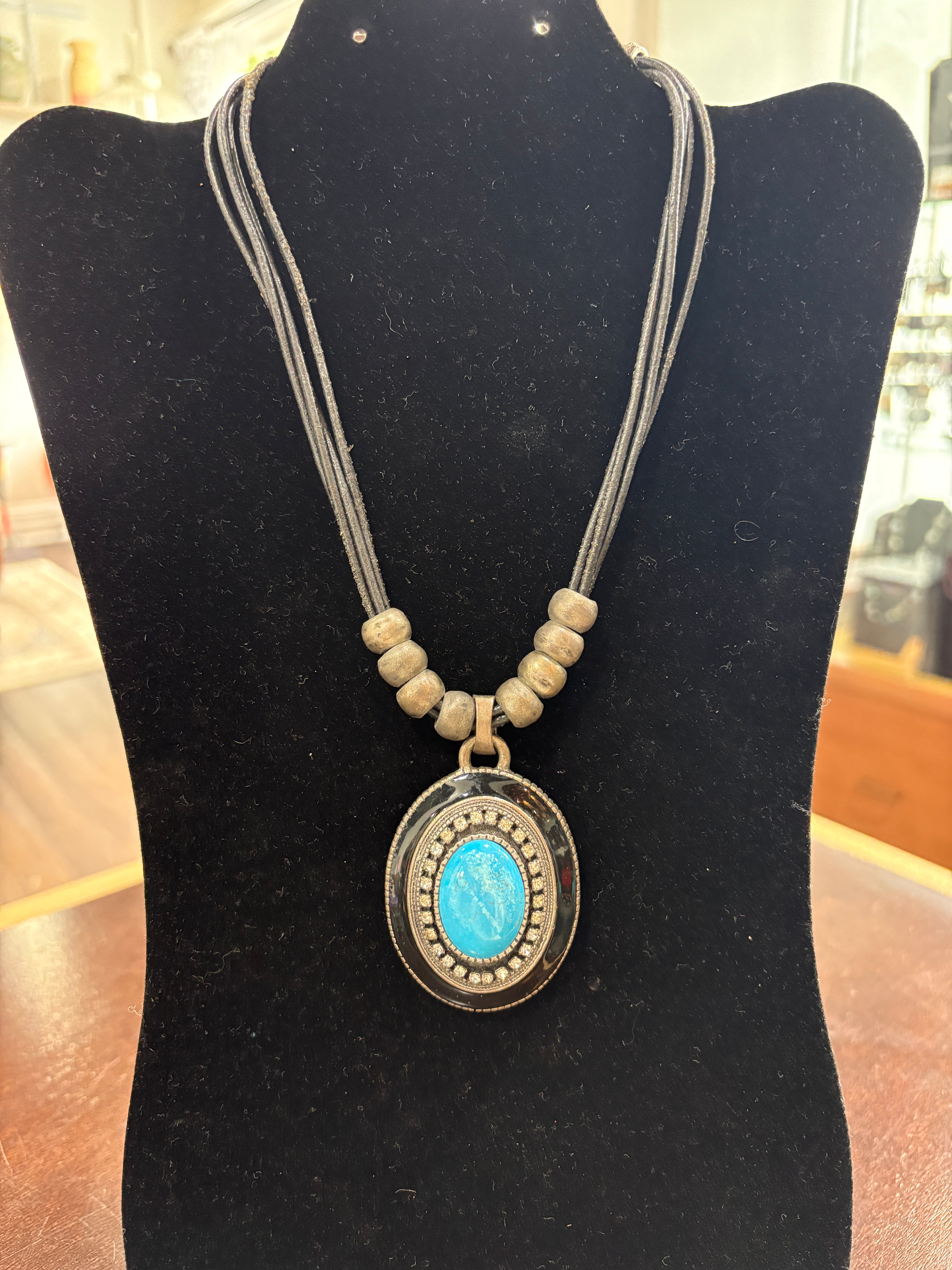Turquoise Oasis Statement Necklace