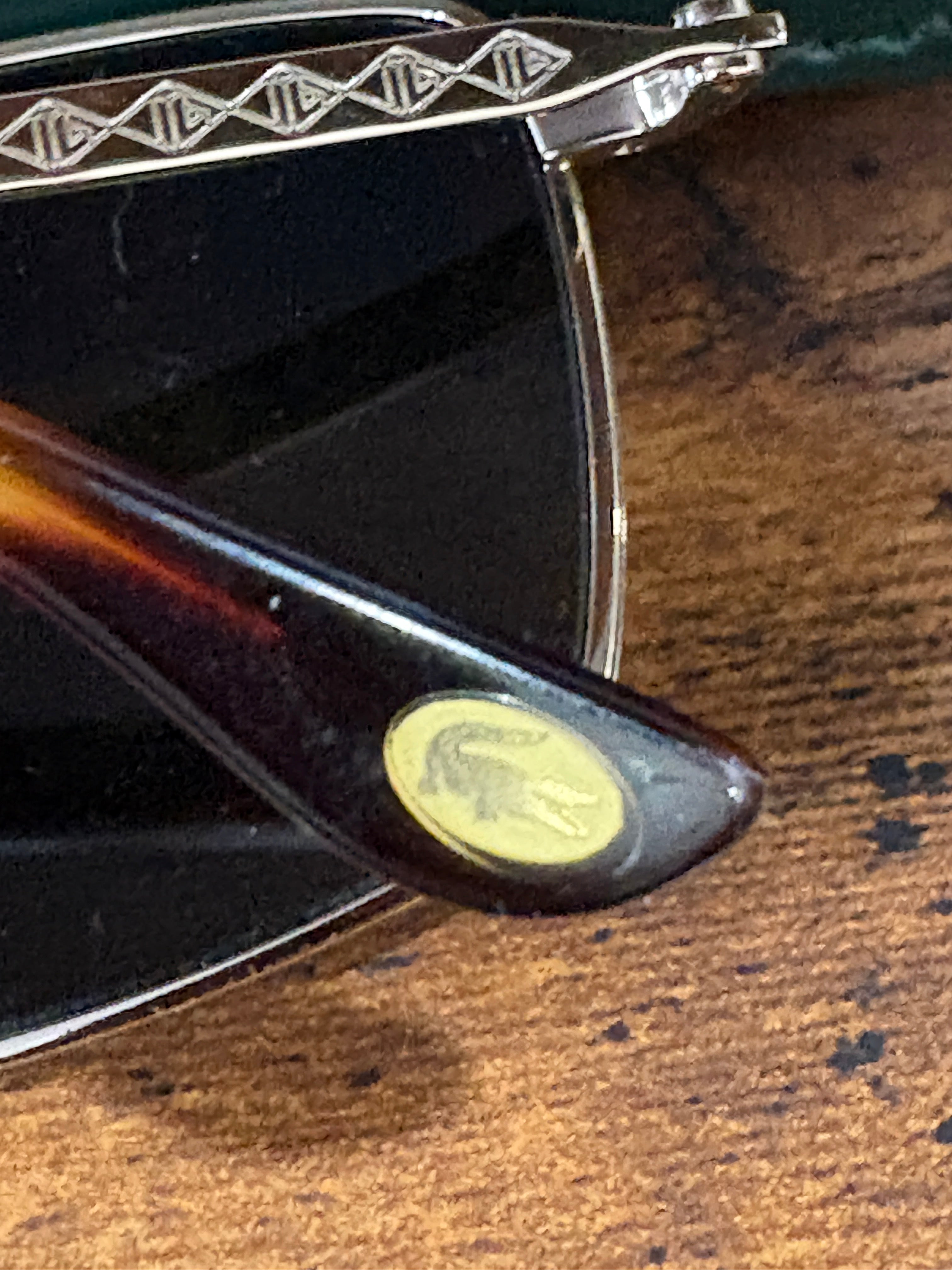 Lacoste Metal Frame Sunglasses with Case.