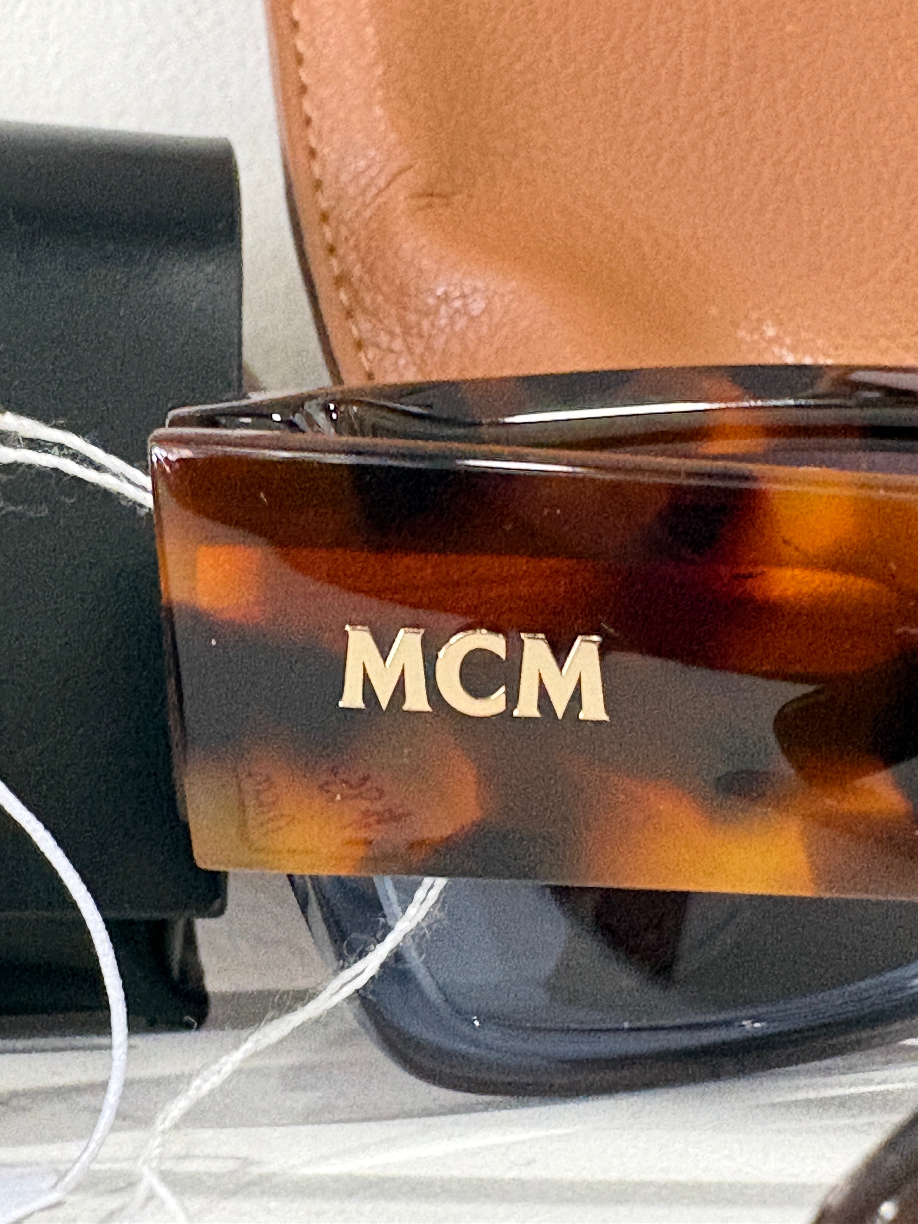MCM Tortoise Shell Framed Sunglasses