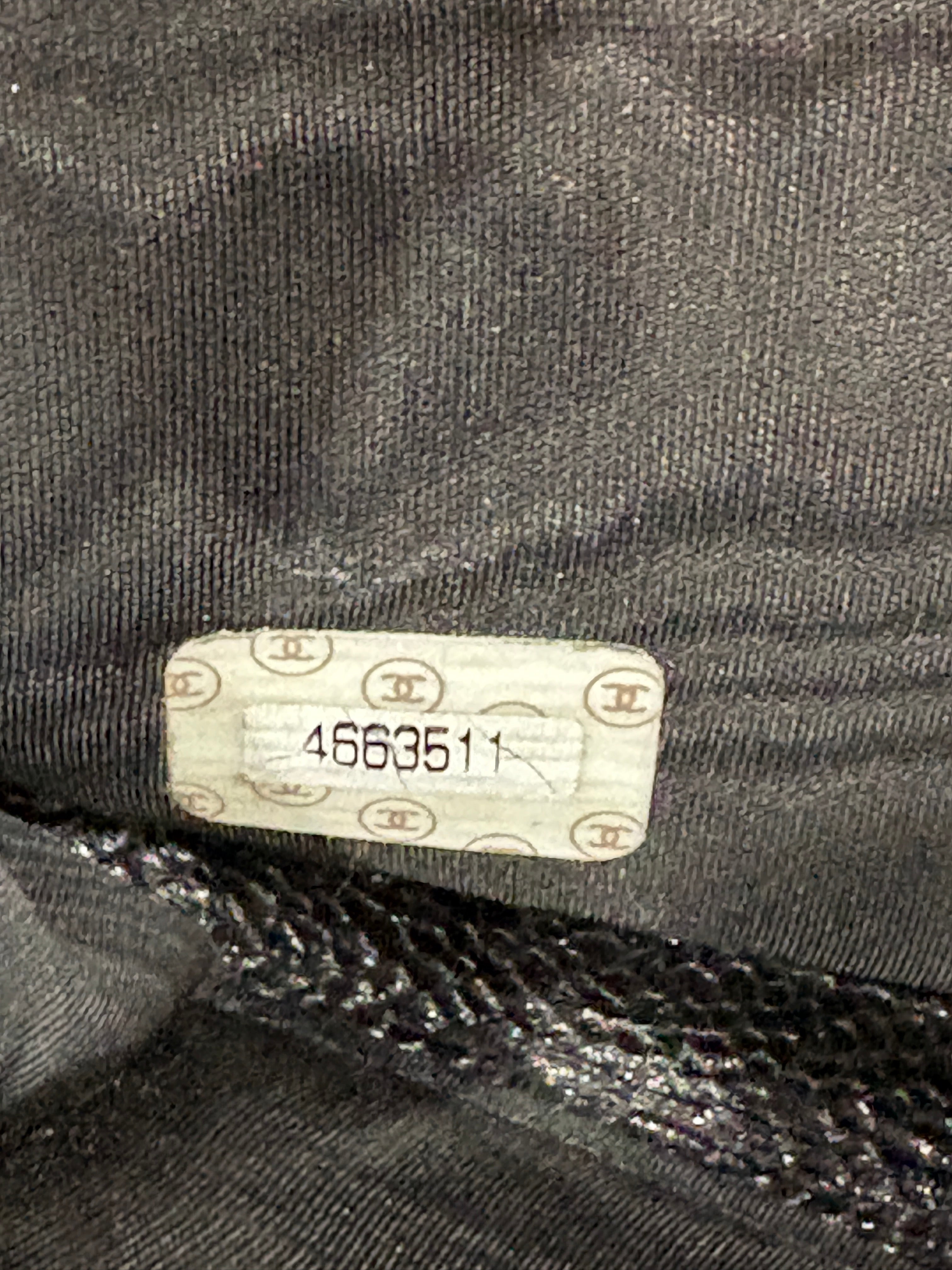 Chanel Black Caviar Zip Around Long Wallet