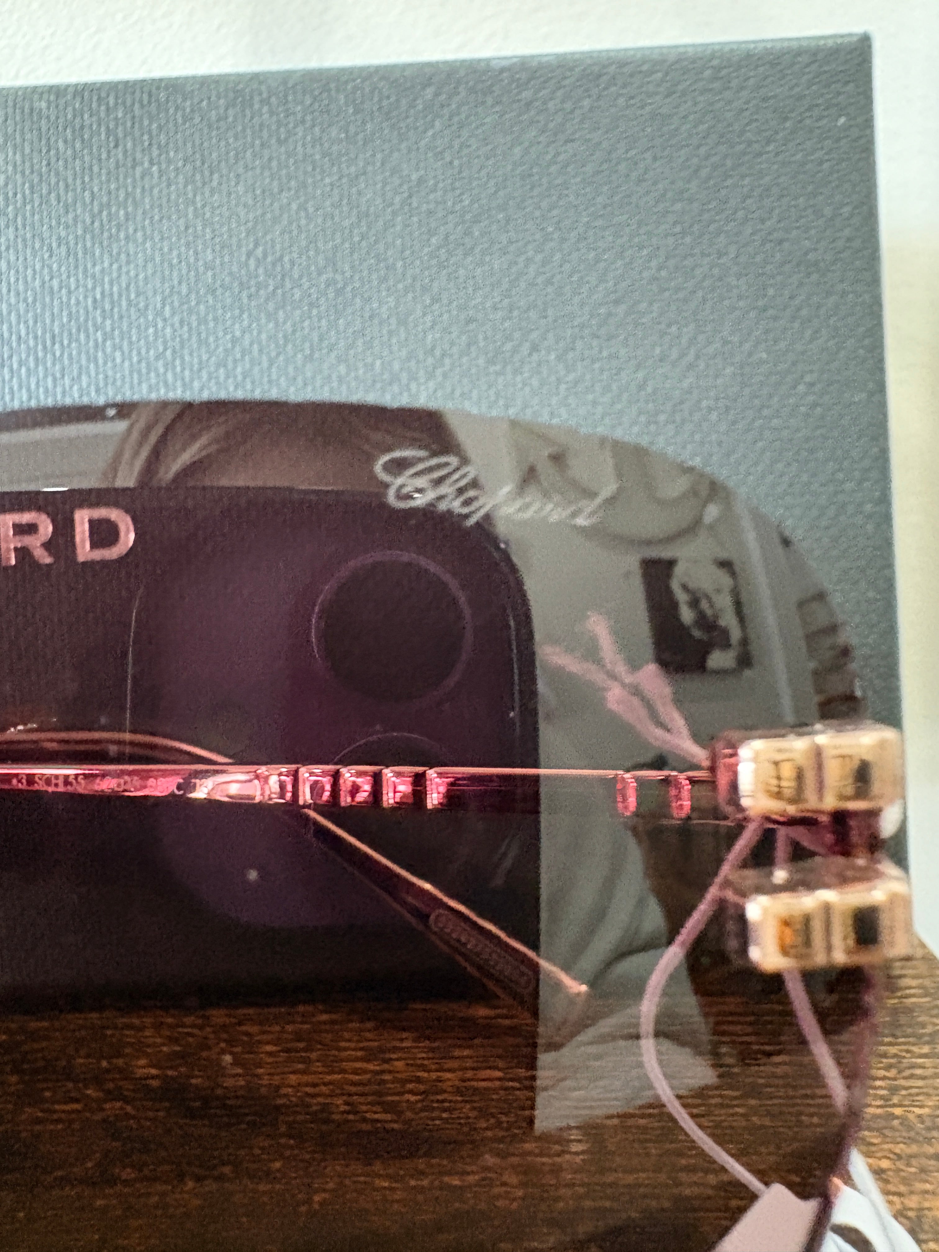 Chopped Rimless Sunglasses